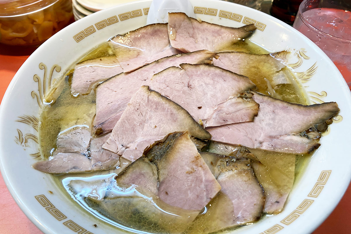 一龍の「チャーシュー麺」