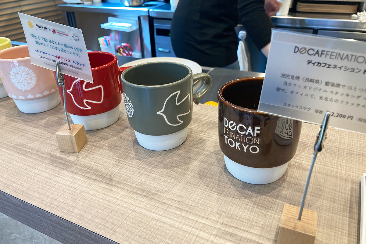 オリジナルのマグカップもかわいいい