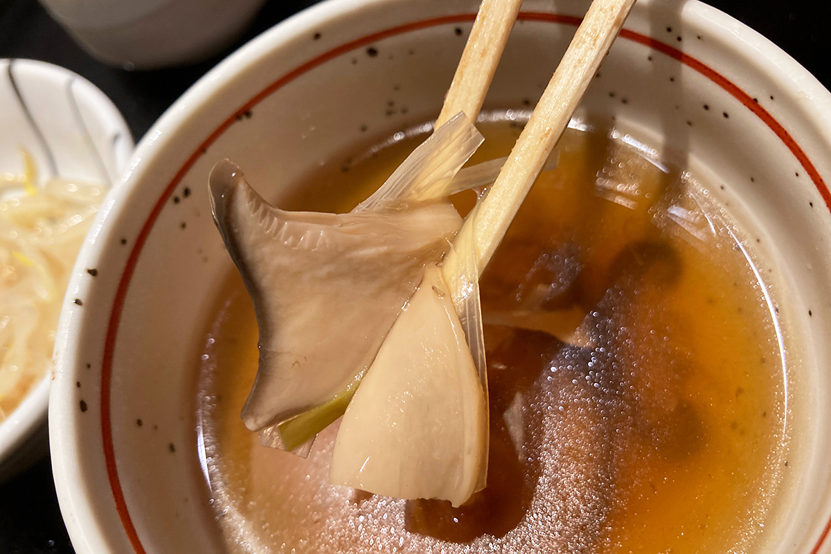 そして、このスープがとっても美味しい
