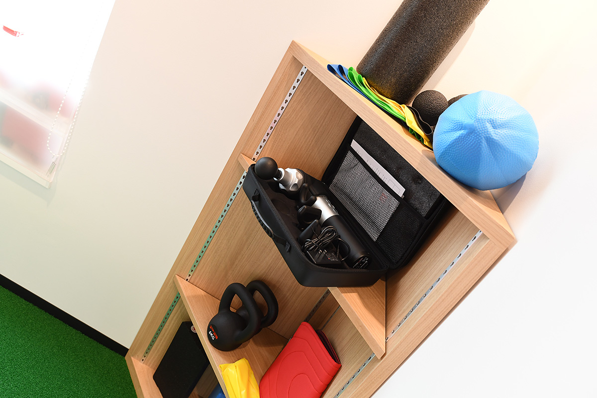他にも、見慣れない器具がいろいろと