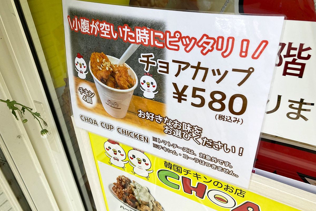 食べ歩きにちょうどいい、カップサイズのものもあります