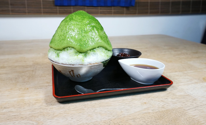 しもきた茶苑大山 「茶師十段のかき氷」
