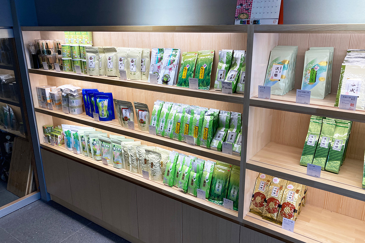 しもきた茶苑大山 店内