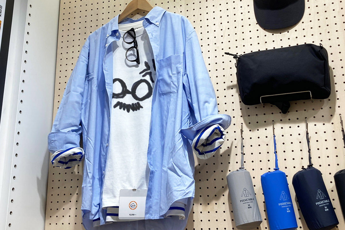 あ！さっきの図柄、CLUB QueのTシャツだったのですね