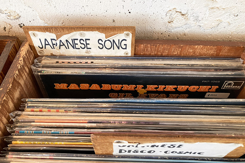 JAPANESE SONGのコーナー