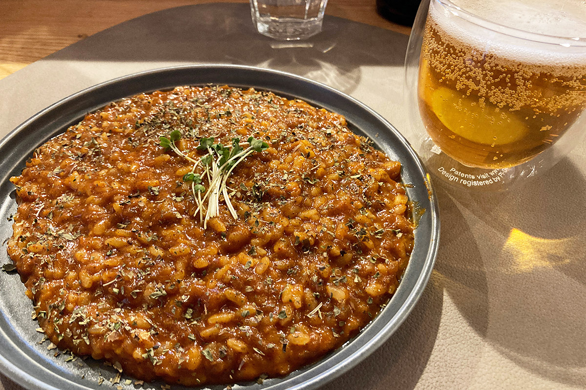 そしてー、激辛カレーリゾット到着!