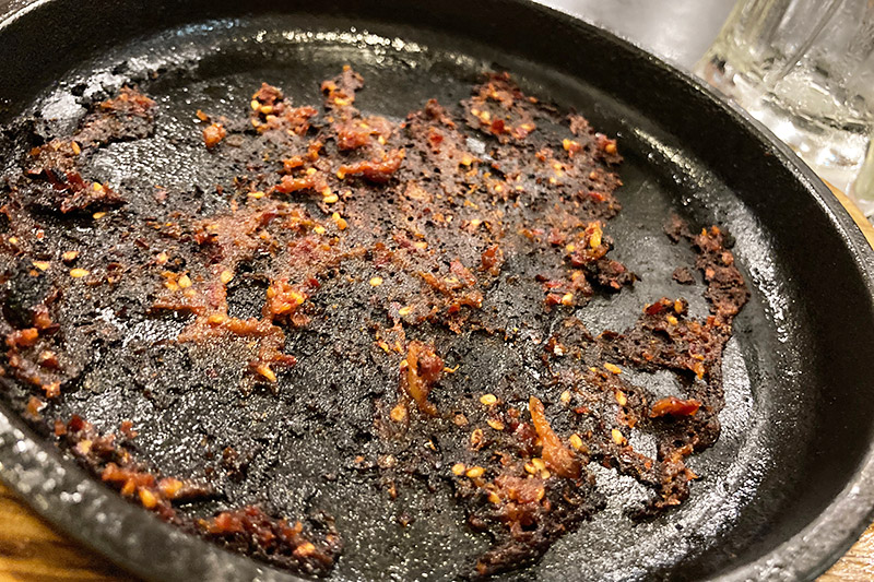 泣きながら完食しました