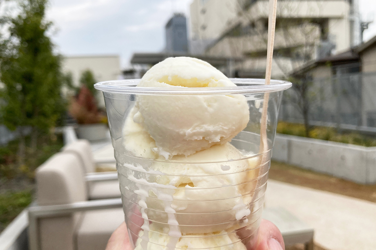 「獺祭アイスクリーム」600円(税込)