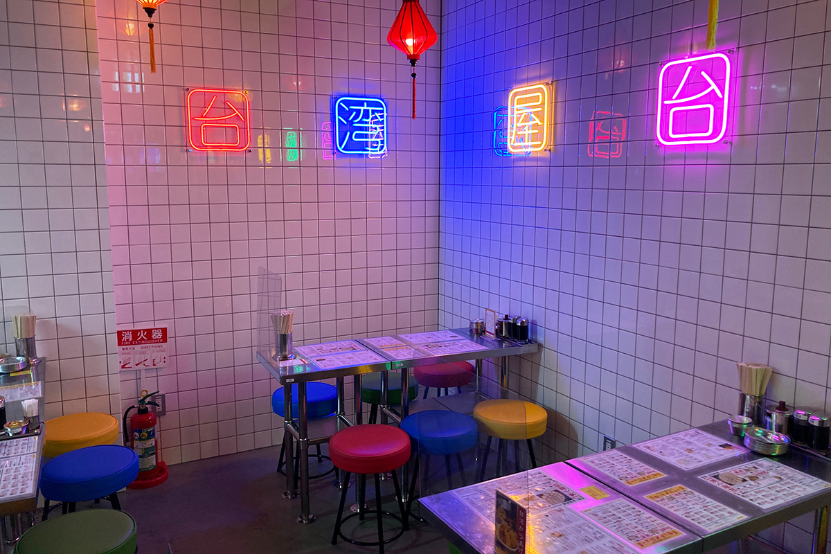 『ダパイダン105』店内は完全に台湾