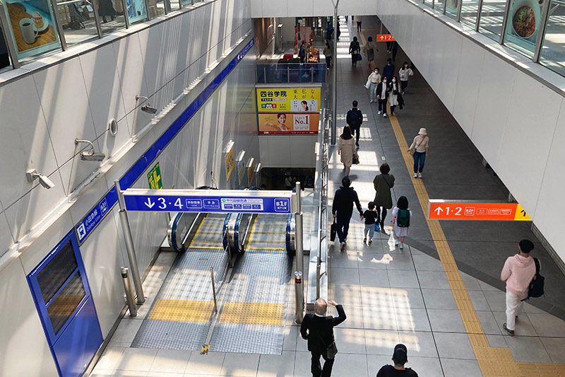 下北沢駅構内で撮影ができるのですね!!