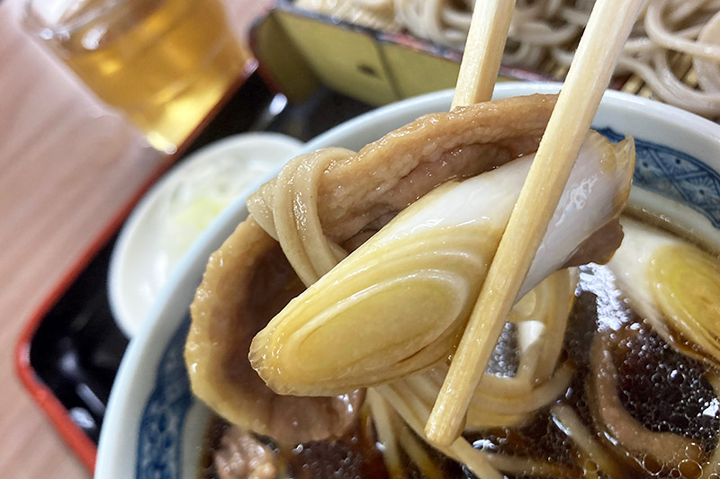 鴨にネギ、最高の組み合わせだ