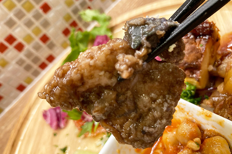こんなお肉もあった、最初に全部説明してくれるのですがすぐに忘れてしまった、全てが美味しすぎて