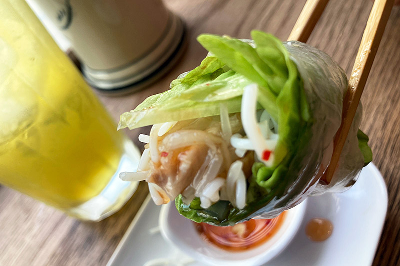 お野菜たっぷりの生春巻き
