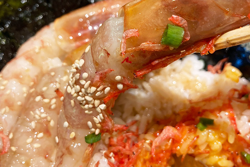 この海老をどう食べればよいのか