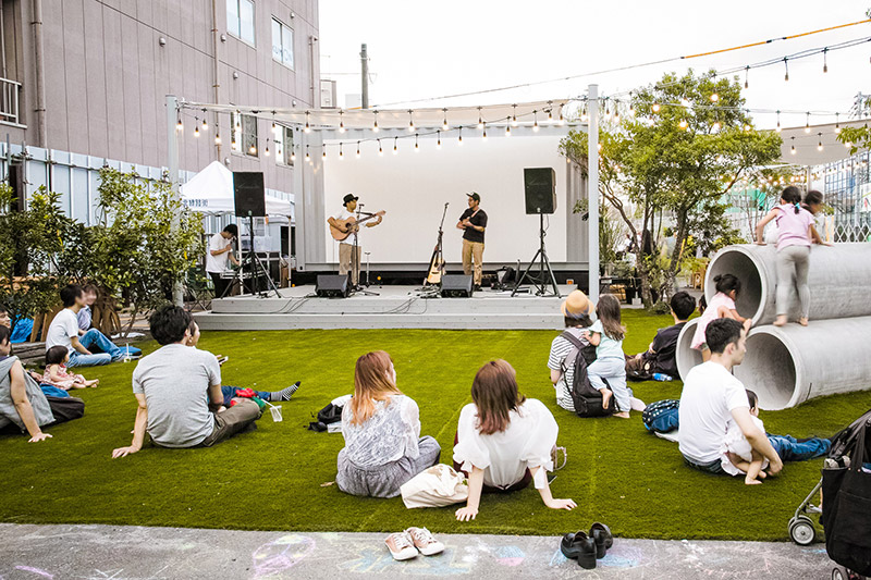 「下北線路街 空き地」開催イメージ