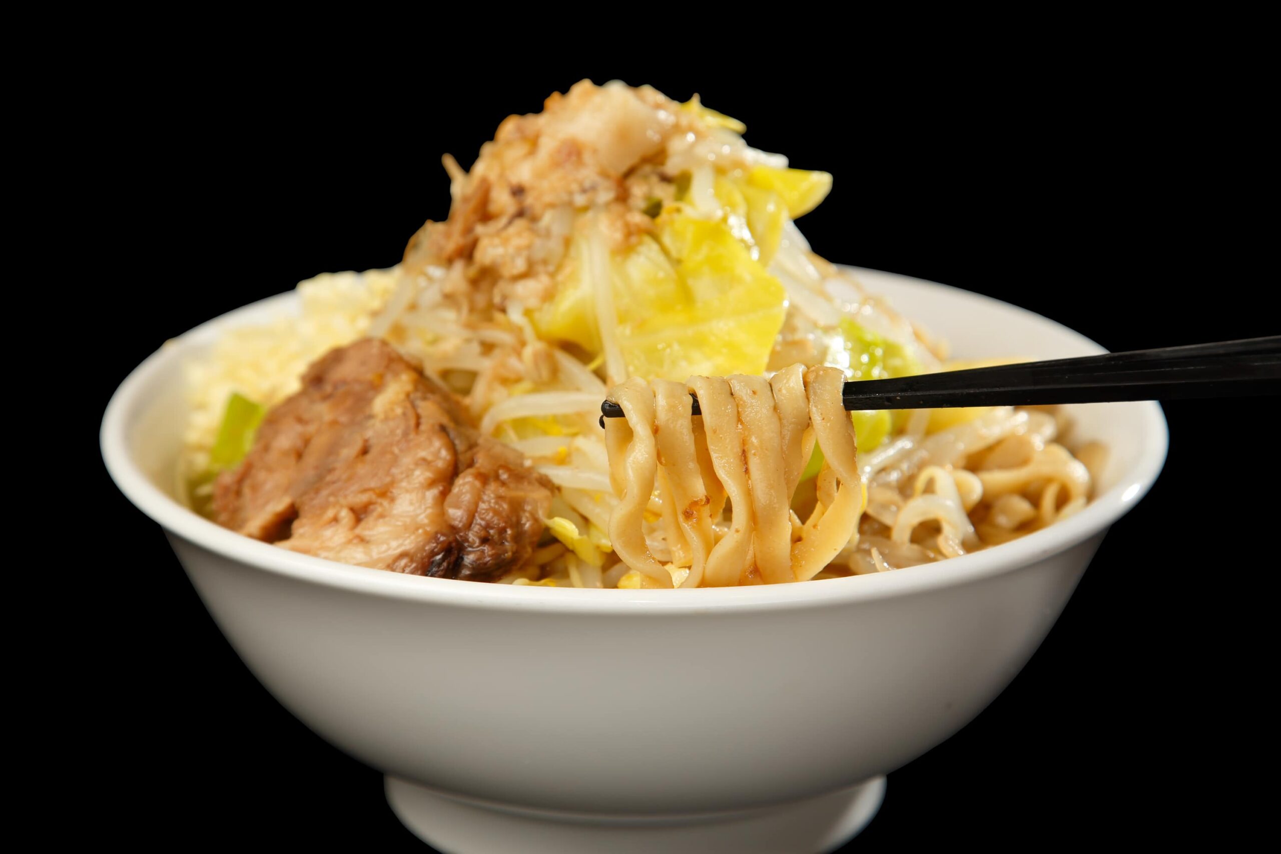 お店と変わらない、極太自家製麺