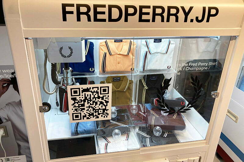 ガチで「FRED PERRY SHIRT」がゲットできるクレーンゲームです