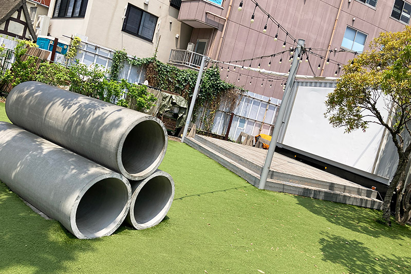 土管のある広場「下北線路街 空き地」