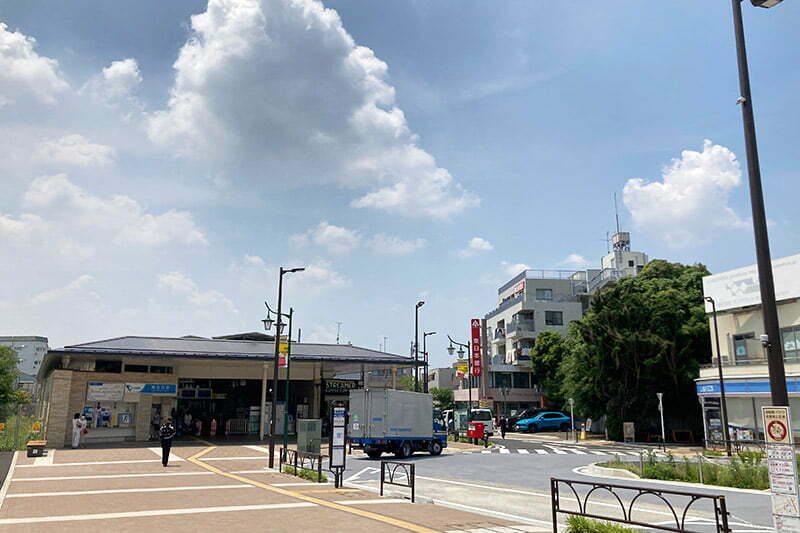 『東北沢駅』前も綺麗になりましたねー