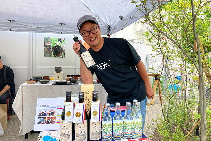 そんな米焼酎「ねっか」の社長さん、米焼酎と言えば熊本県球磨地方の球磨焼酎が有名で、実は私球磨焼酎案内人に認定されているのですが、なんと社長さんも同じく球磨焼酎案内人でした! そんな「ねっか」を試飲させてもらいましたが、とーってもフルーティーな吟醸香で吟醸酒のような豊かな味わい。いやー、素晴らしい米焼酎を造られていますね!