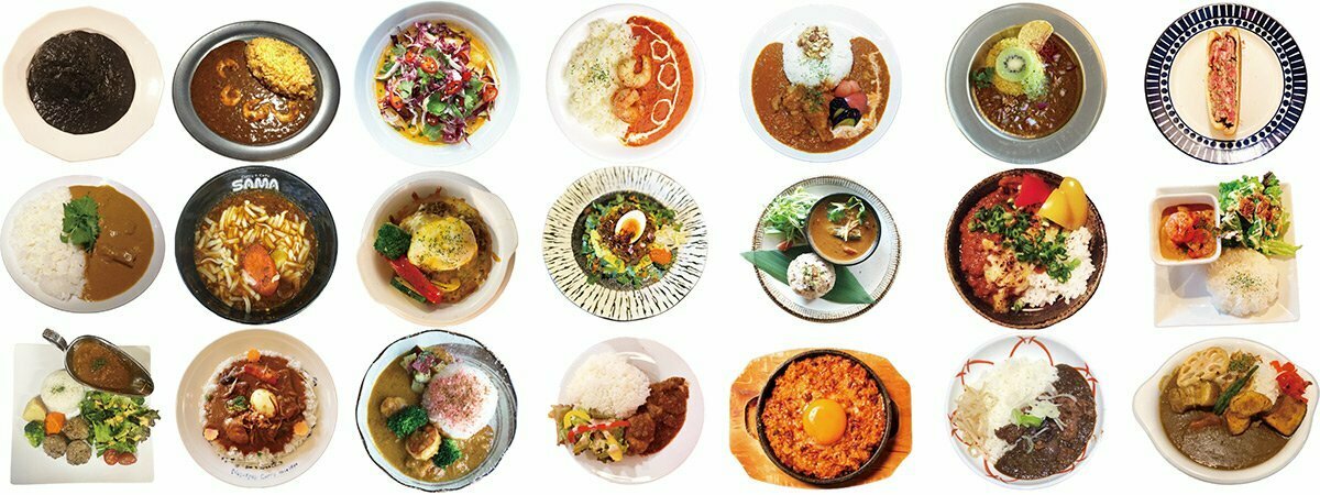 『下北沢ミニカレーフェスティバル』参加店舗カレーの一部