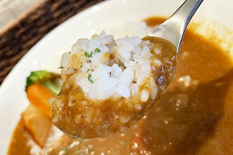 「スパイシーカレー」いただきます