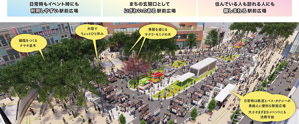 「下北沢駅前広場プロジェクト ～Welcome！ We LOVE！ シモキタ！～」
