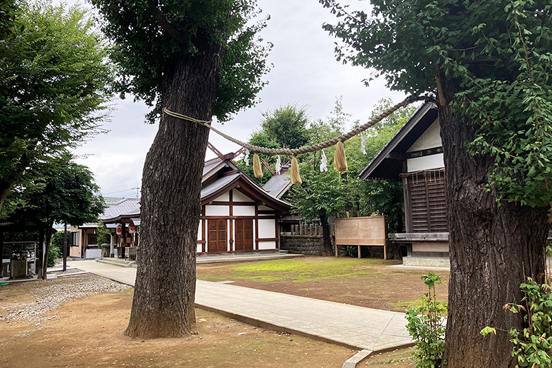 代田八幡神社境内