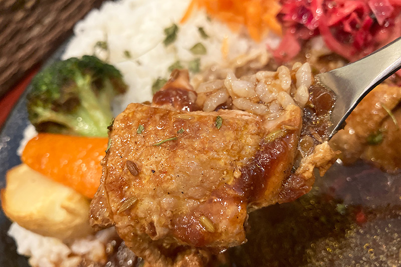 チキンの存在感がすごい