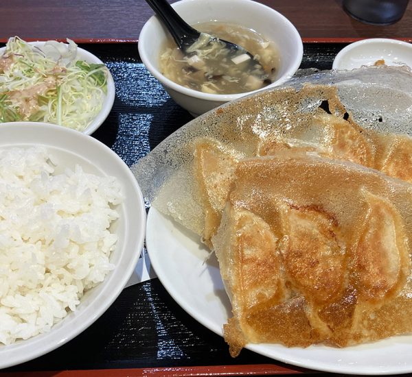 蒲田羽根つき餃子 歓迎の「餃子定食」