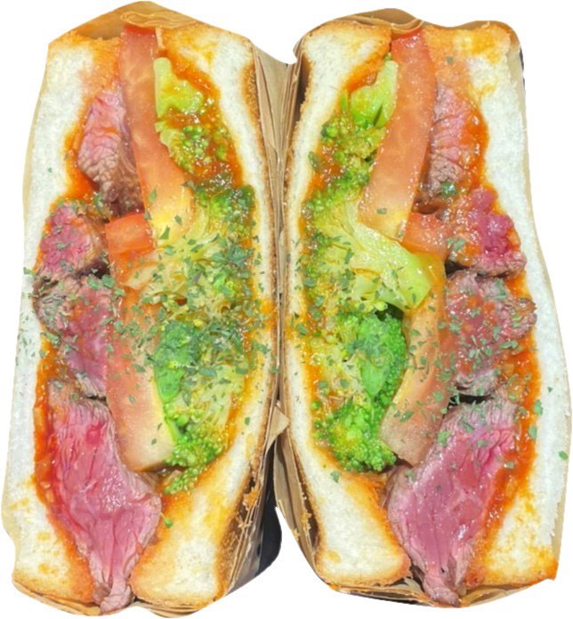 STABLER Shimokitazawa meatsand 2nd「12月限定!クリスマスミートサンド 1,500円」