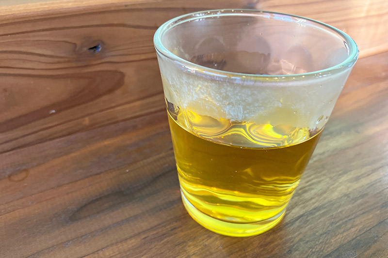 台湾のお茶と提供されましたが、もしかしたら凍頂ウーロン茶?香り高くて美味しい