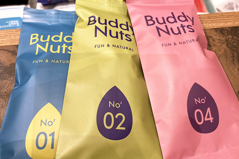 「Buddy Nuts」は、ミカン下北にあるワークプレイス『SYCL』に入居している会社さんが販売している商品なんです