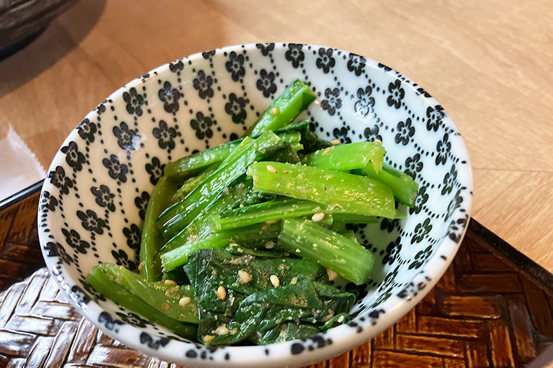 ほうれん草の小鉢