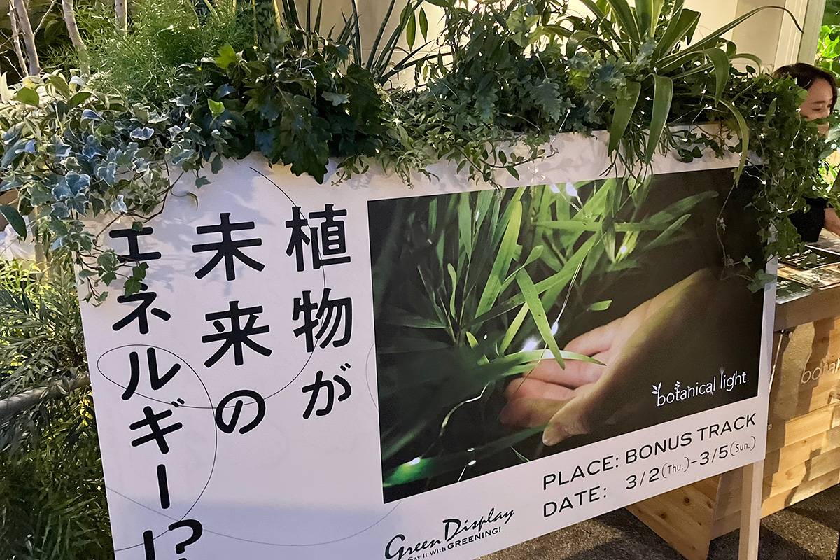 「植物が未来のエネルギー!?展」