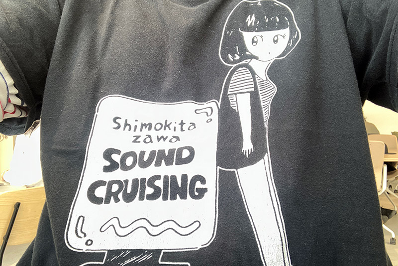 本当に偶然なんだけど、今日はサウクル2018のTシャツ着てたんだよね
