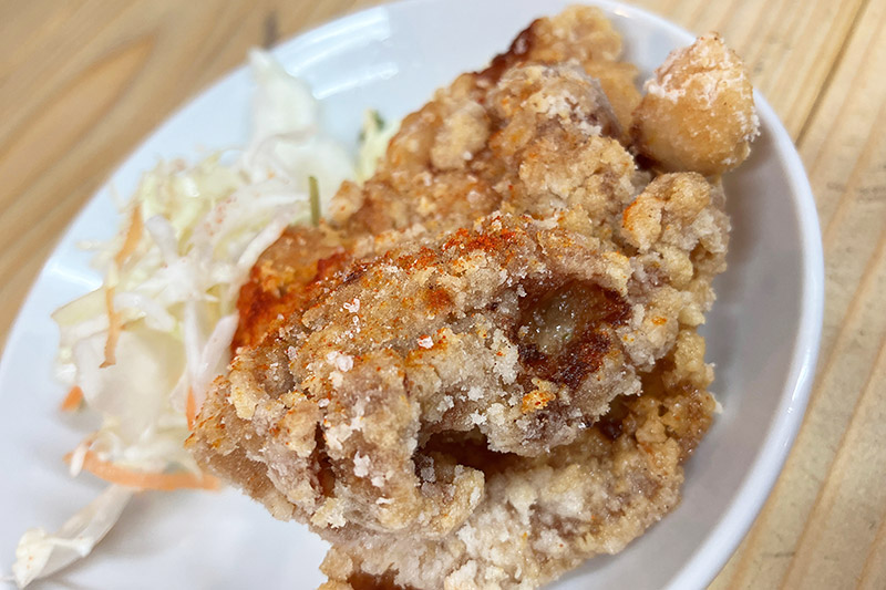 鶏から、ひとつがでかいよ!