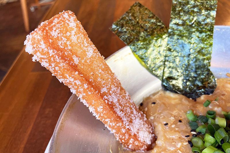なぜか揚げパン、そして味のり