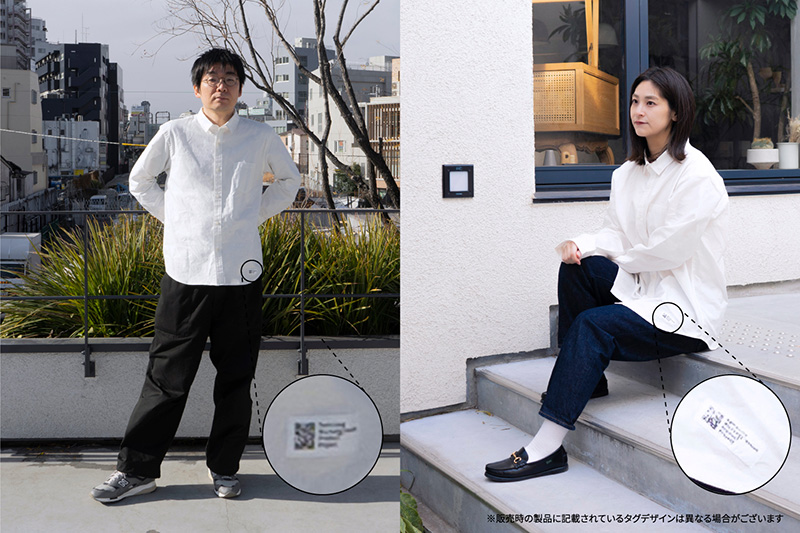 オリジナルシャツ「 SOLIT Broad Shirts - RMP Project model - 」10,000円(税抜)