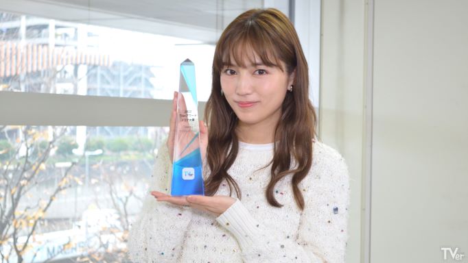 TVerアワード2022 ドラマ大賞に選出された「silent」(フジテレビ)に主演した川口春奈さん
