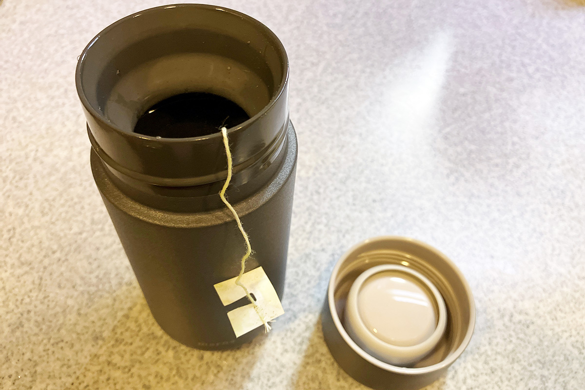 緑茶のティーバッグも楽々入ります