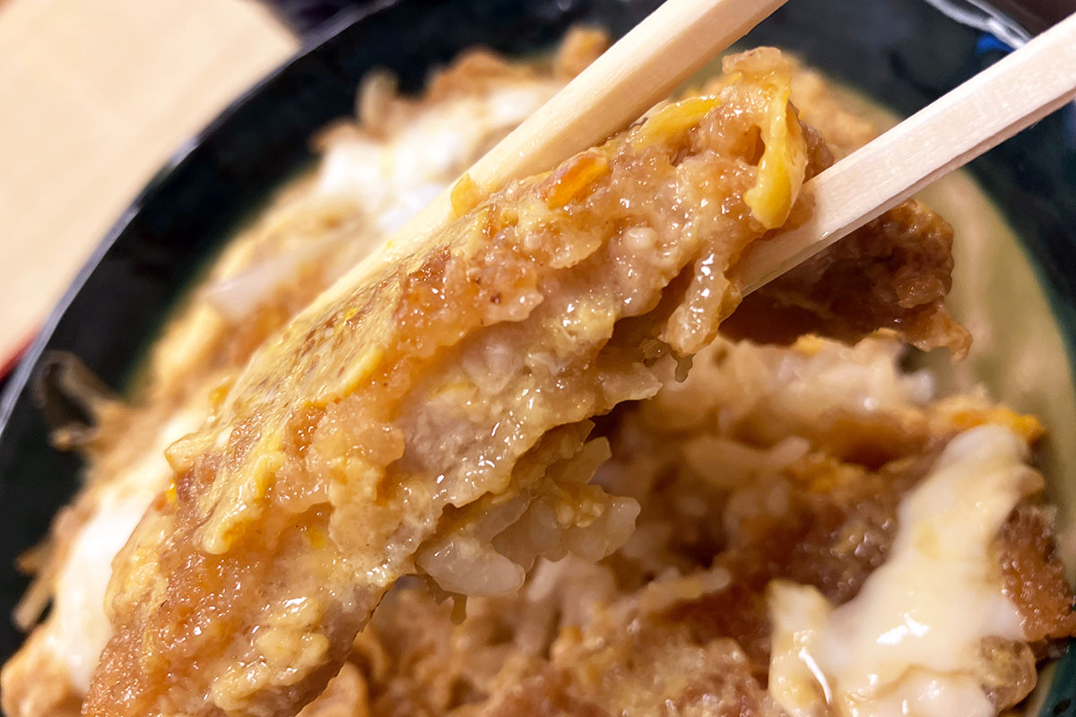 カツ丼もハッキリとした味わい
