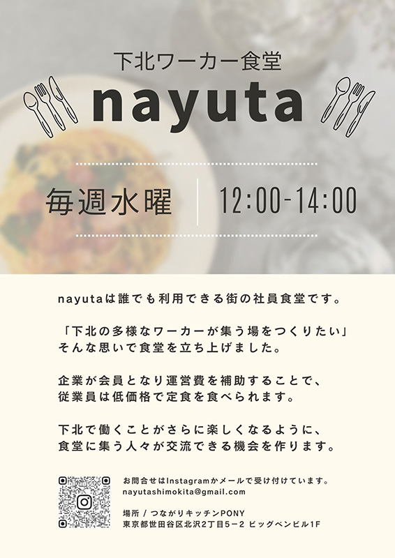 『nayuta 下北』について