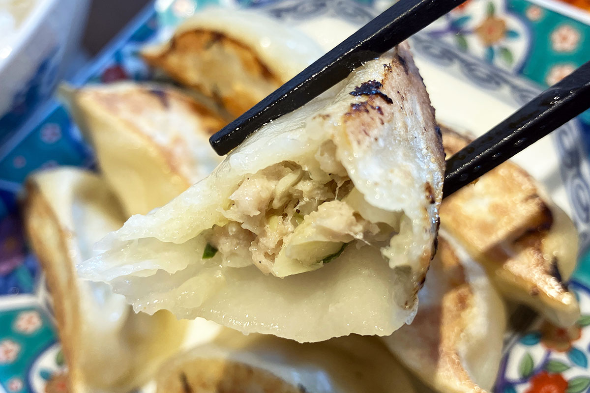 あ、美味しい、あのお店の餃子より美味しいかも