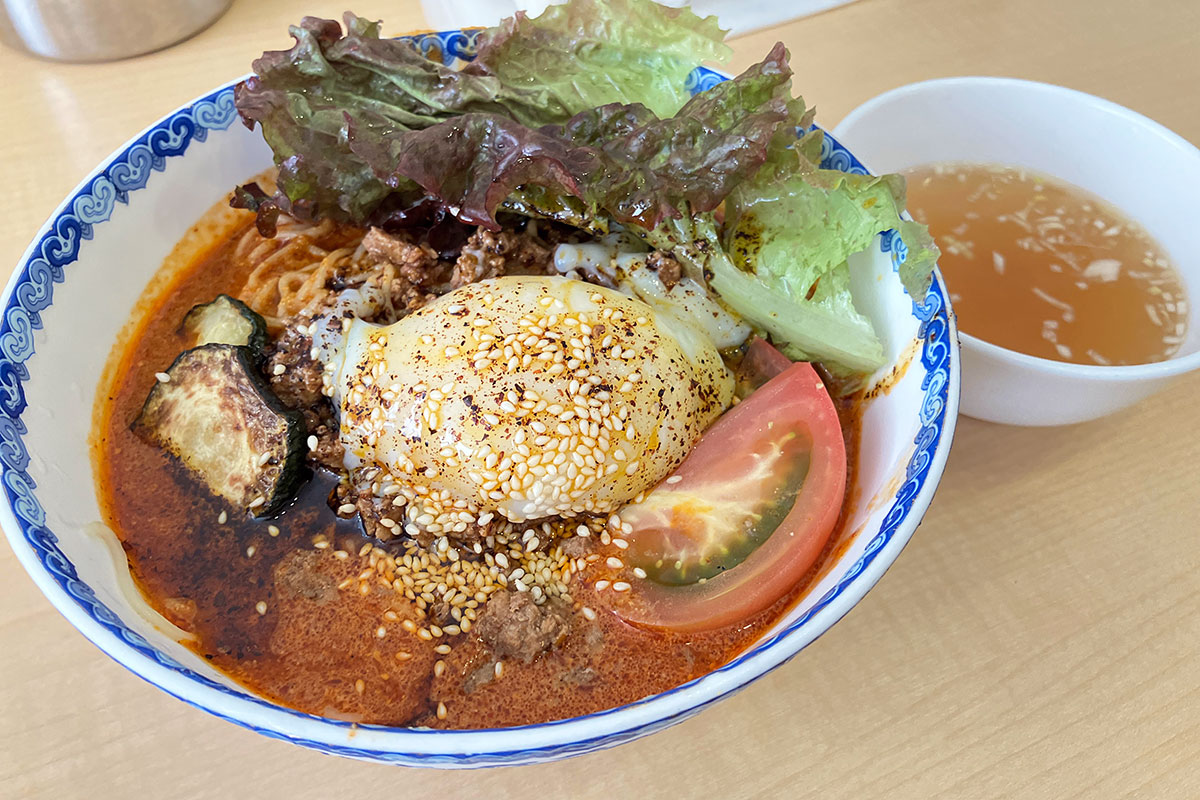 たんたん麺とえび焼売 のお店 カムイ下北沢店の「冷やし担々麺」980円(税込)