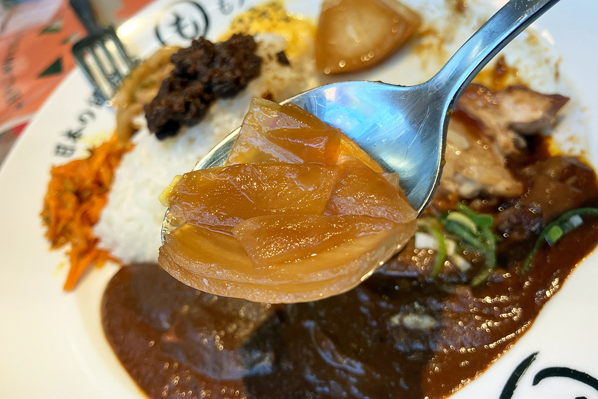 はい、玉ねぎがとても甘く感じます