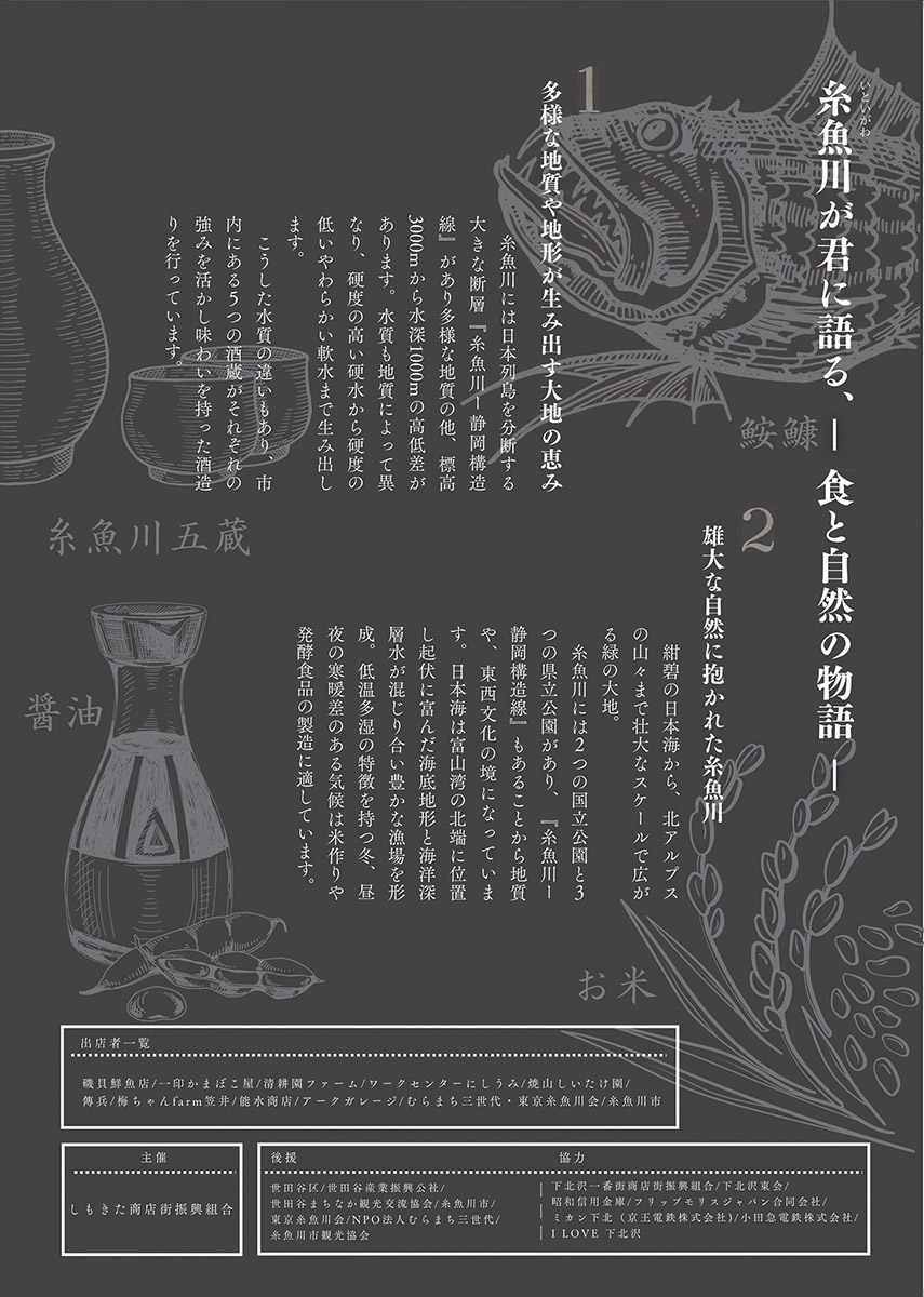 「第7回しもきた糸魚川フェア」