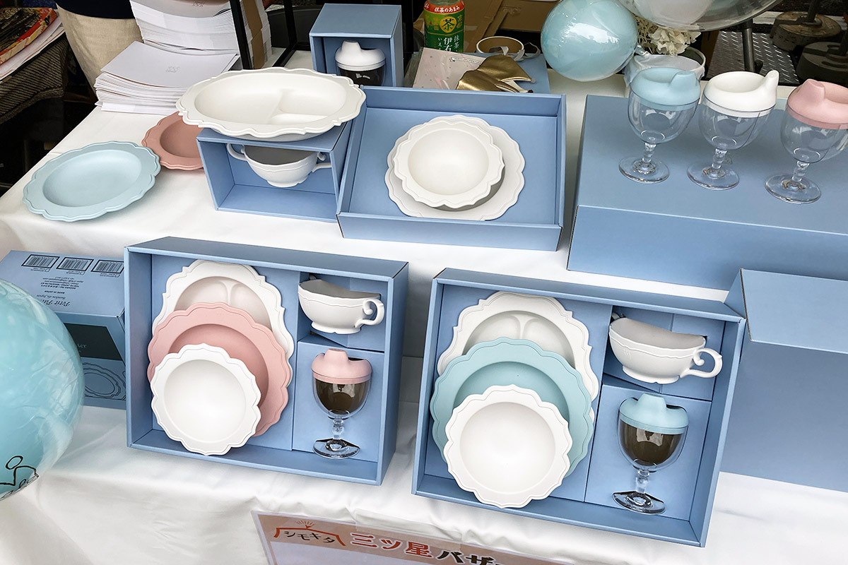 Reale（レアーレ）による赤ちゃんやお子さん向けの食器なのですが、なんと国産竹を使ったバイオプラスチック製！　出産祝いにオススメ