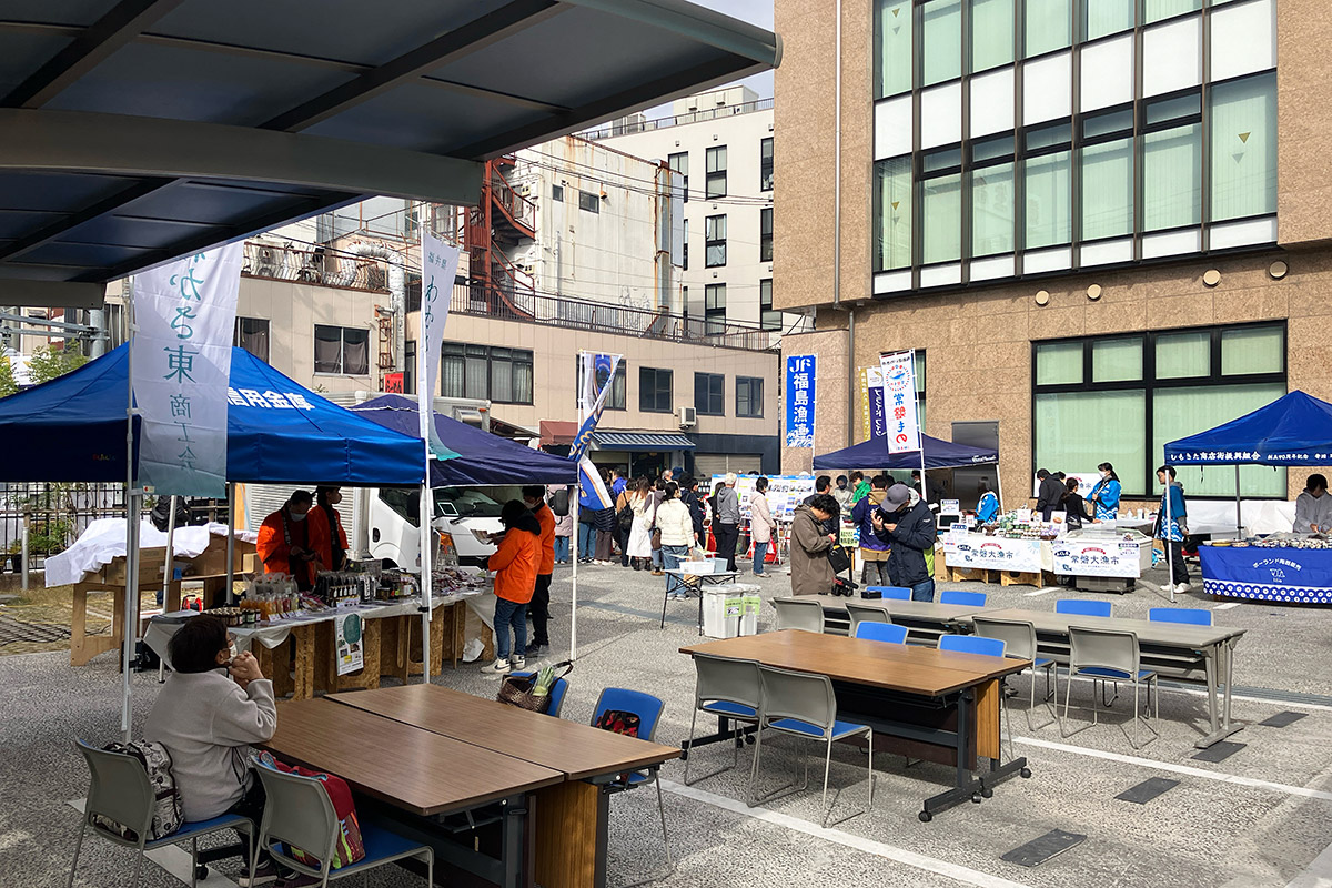常磐もの以外にも、会場には様々な土地の物品が販売されています