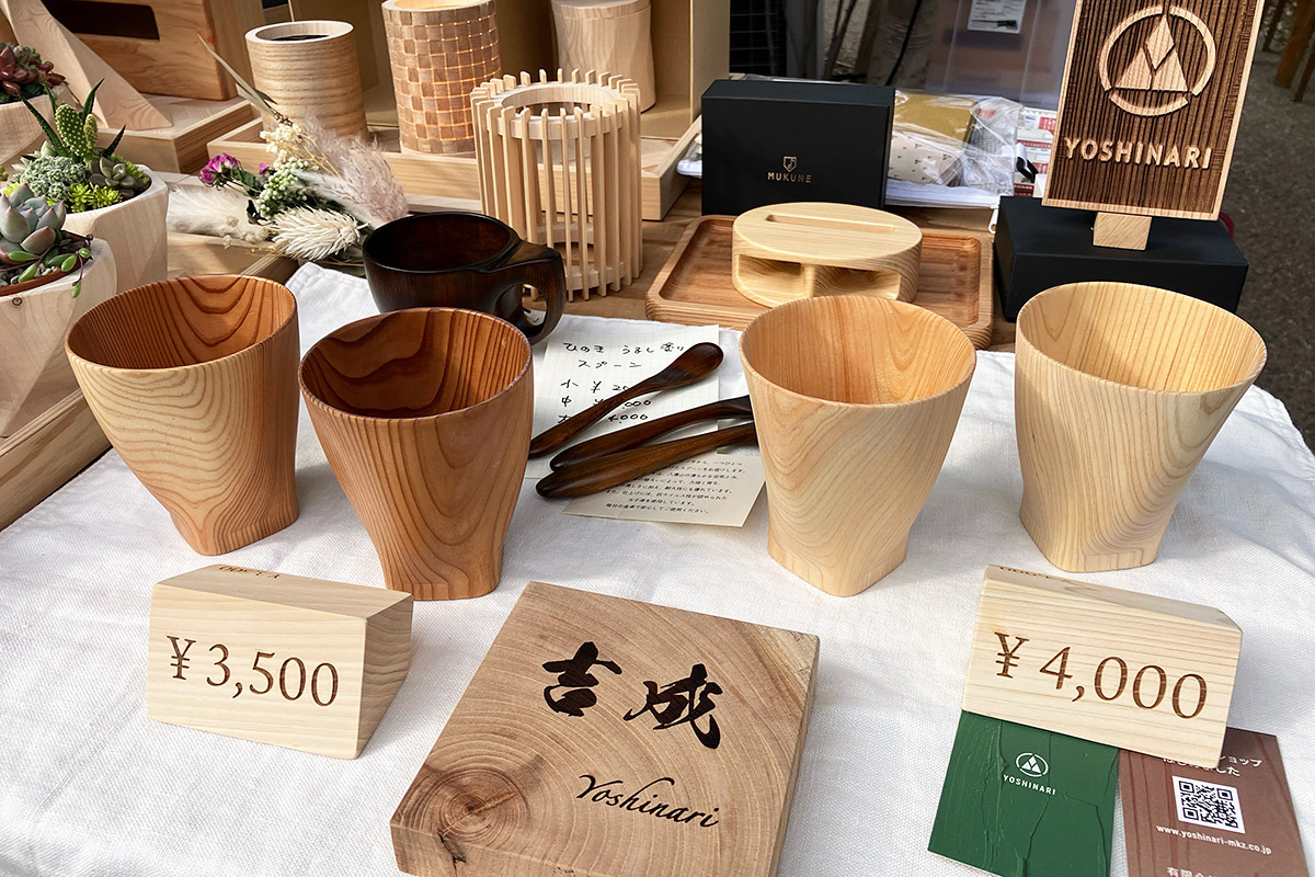 このカップが凄い! ぜひ、実際に触ってみてください、その軽さと手触りに衝撃を受けます